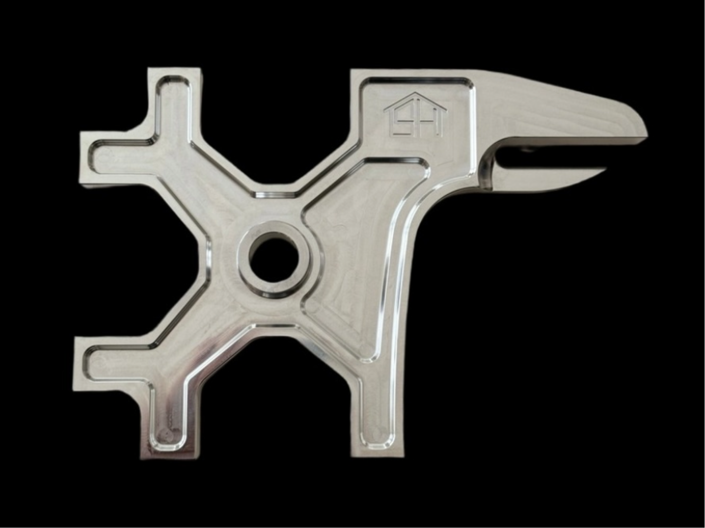 2006-2017 Harley Davidson Dyna Triple Caliper Brake Bracket