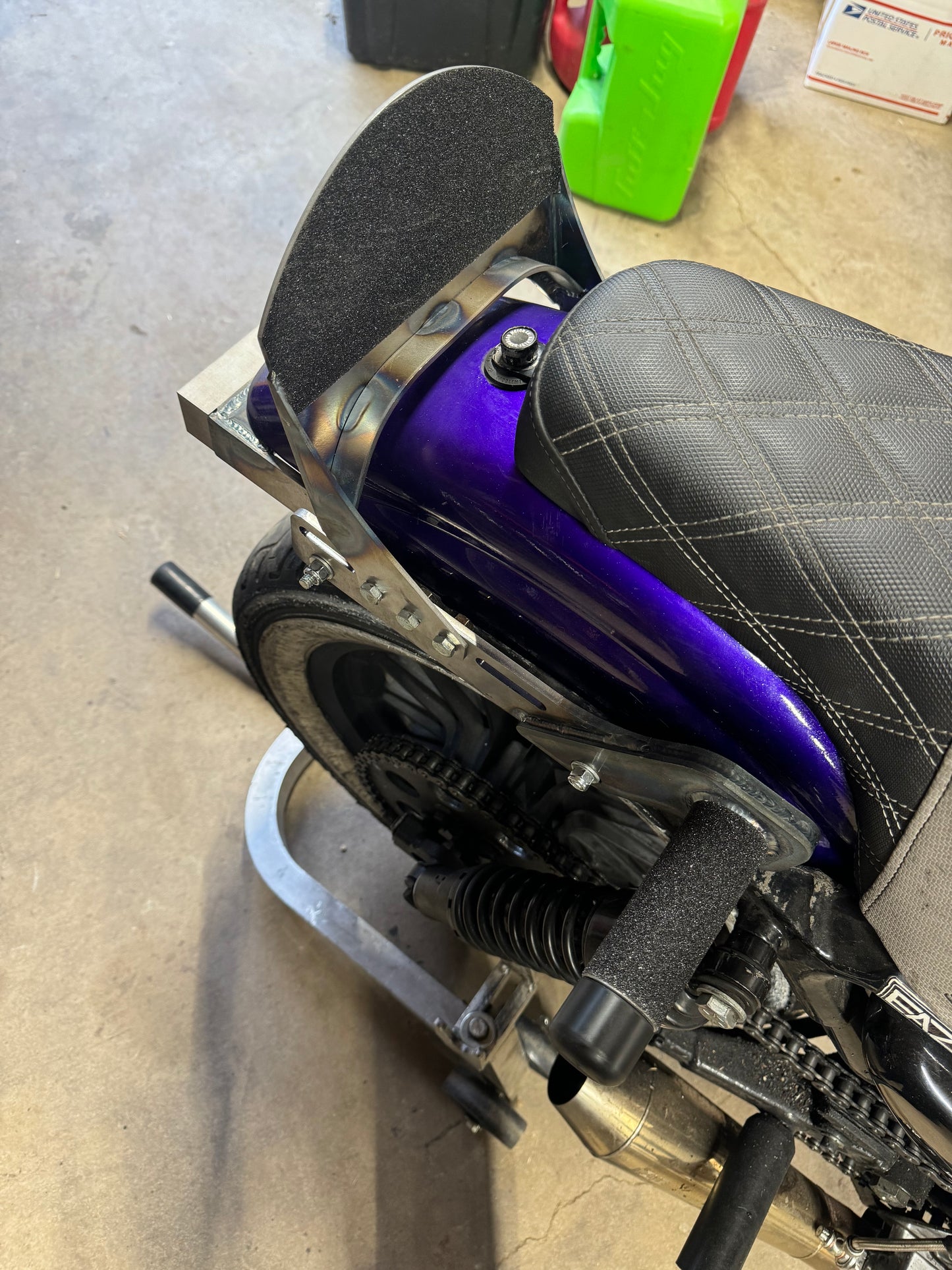 03 Down Sportster Step Plate