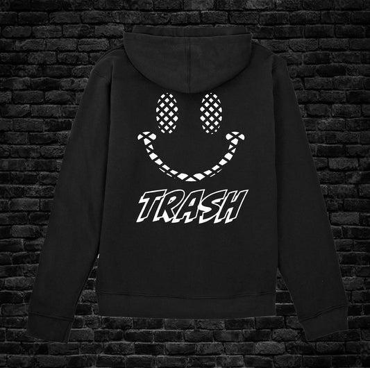 Happy Trash Zip Up Hoodie