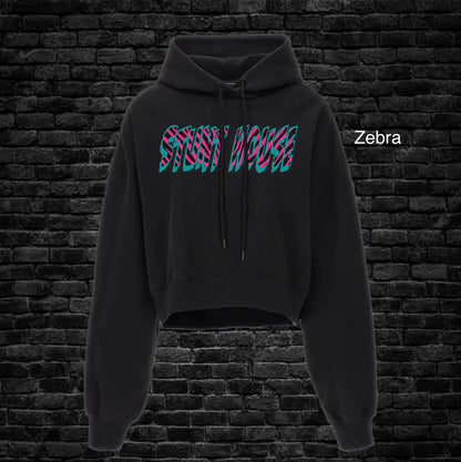 Fuck Your Feelings Crop Hoodie