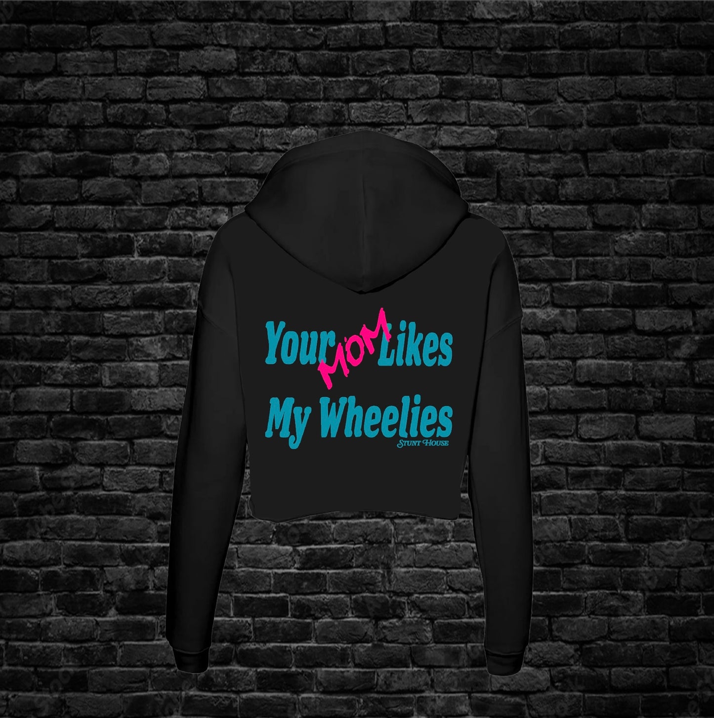 Your Mom Crop Hoodie