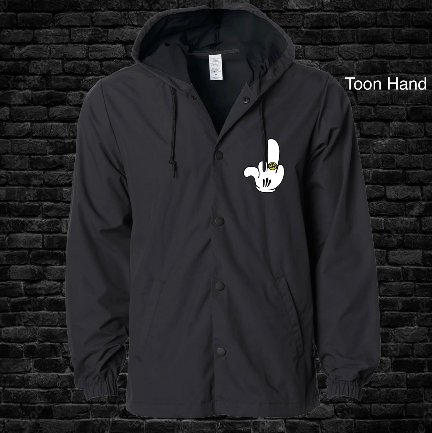 Stunt house drip windbreakers