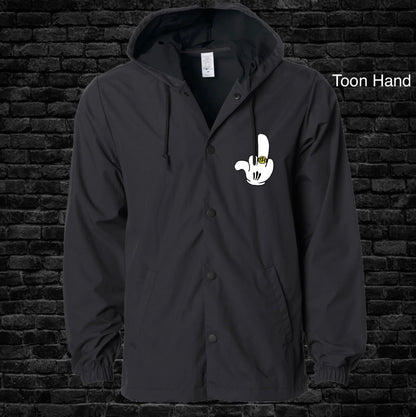 Stunt house drip windbreakers