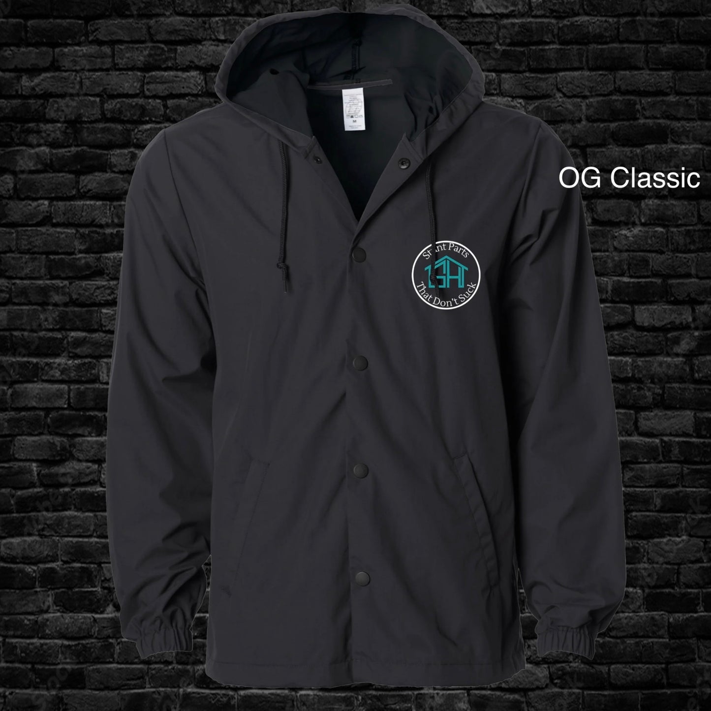 Stunt house drip windbreakers