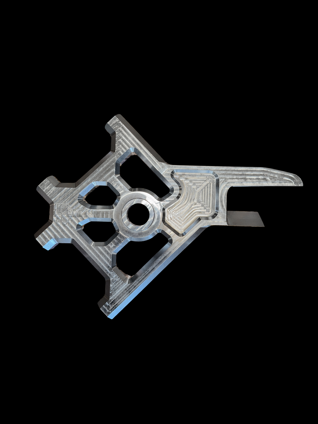 Bagger Dual Caliper HandBrake Bracket