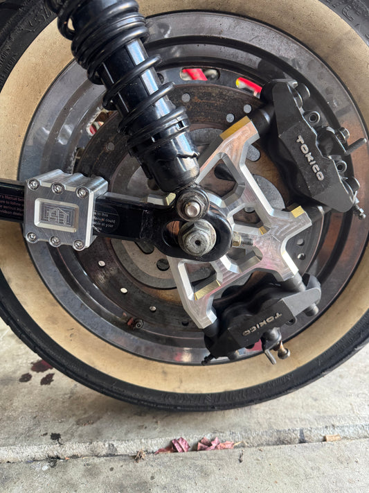 2004-2020 Harley Davidson Sporster Double Caliper Handbrake Bracket